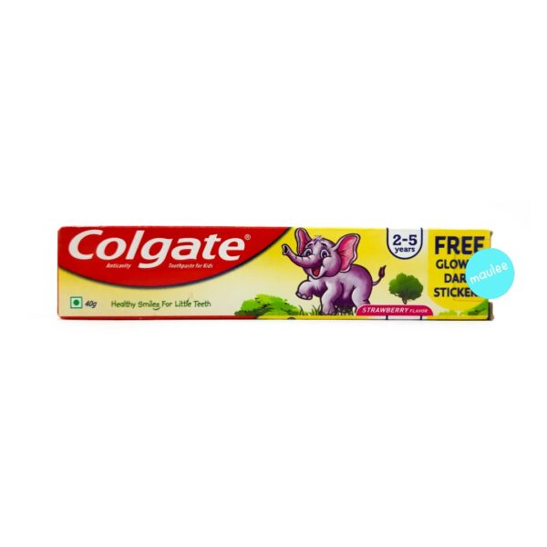 Colgate Toothpaste For Kids, Strawberry Flavour, 40 gm