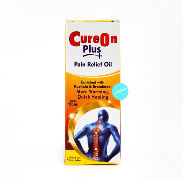 CureOn Plus+ Pain Relief Oil, 100 ml