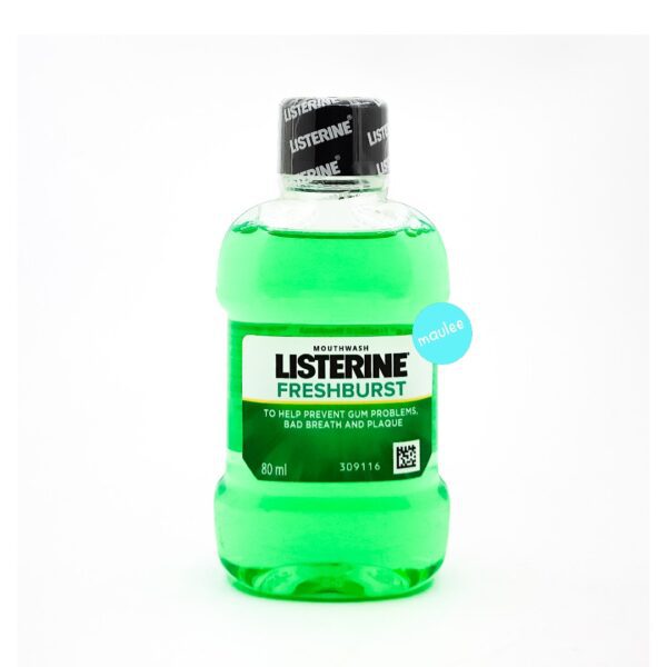 Listerine Mouthwash, FreshBurst, 80 ml