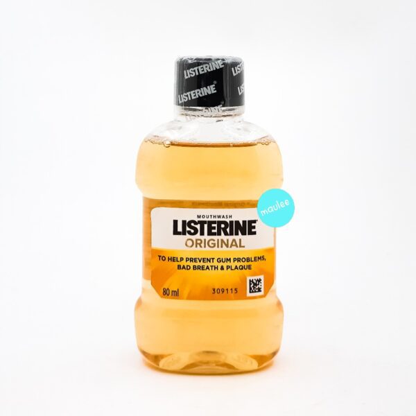 Listerine Mouthwash, Original, 80 ml