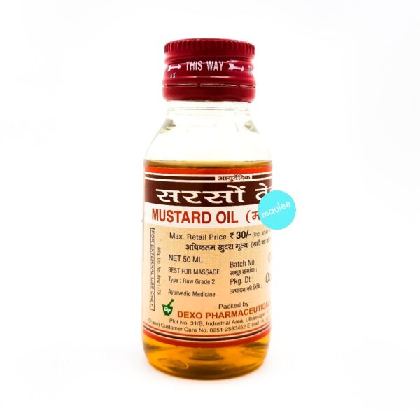 Sarso Tel, Mustard Oil, 50 ml