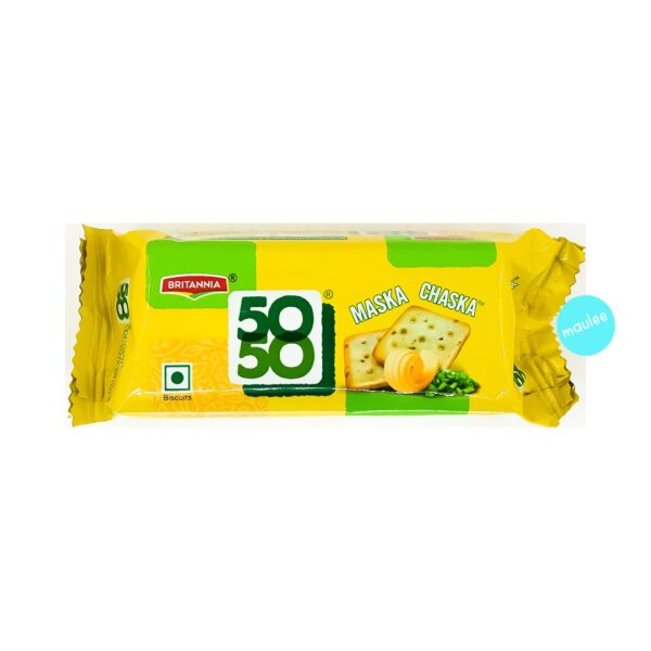 50 50 Biscuits, Maska Chaska, 45.5 gm