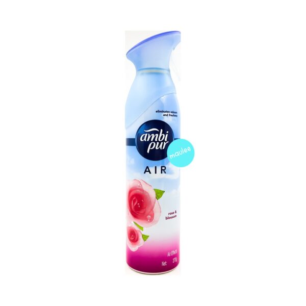 Ambi Pur Air Freshener Spray, Rose & Blossom, 275 gm