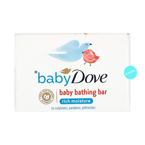 Baby Dove Rich Moisture Baby Bathing Bar, 50 gm