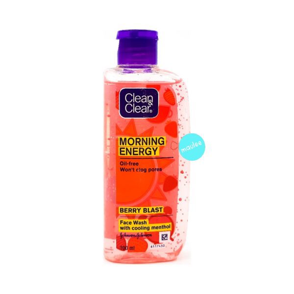 Clean & Clear Morning Energy Berry Blast Facewash, 100 ml