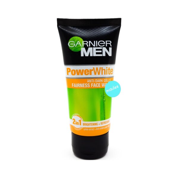 Garnier Men PowerWhite Anti Dark Cells Fairness Facewash, 50 gm