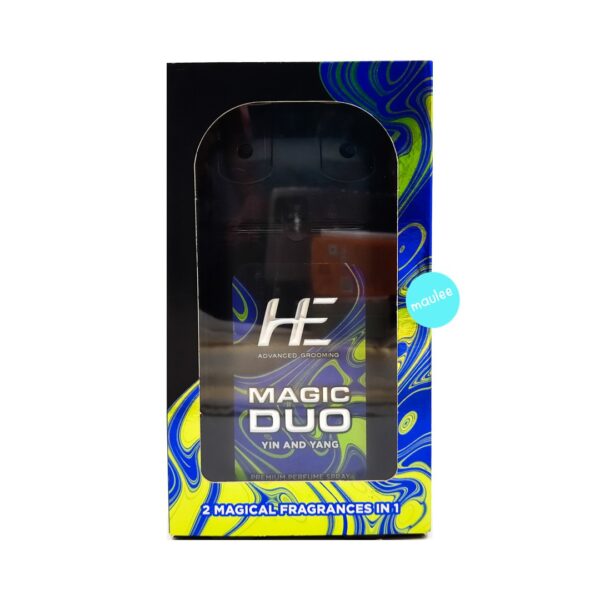 HE Magic Duo, Ying And Yang, Premium Perfume Spray for Men, 100 ml