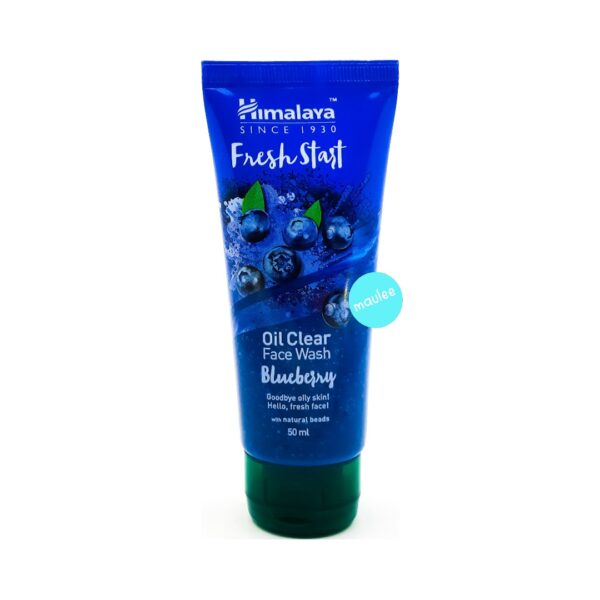 Himalaya Fresh Start Oil Clear Facewash, Blueberry, 50 ml