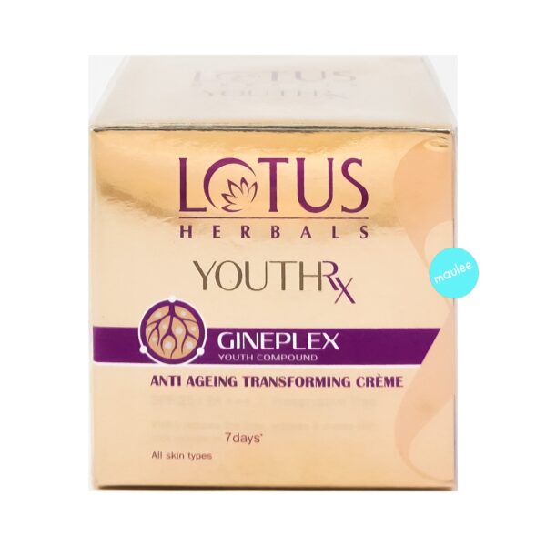 Lotus Herbals YouthRx Anti Ageing Transforming Creme, 10 gm