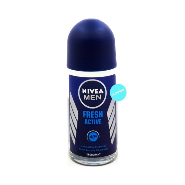Nivea Men Deodorant Roll-on, Fresh Active, 25 ml