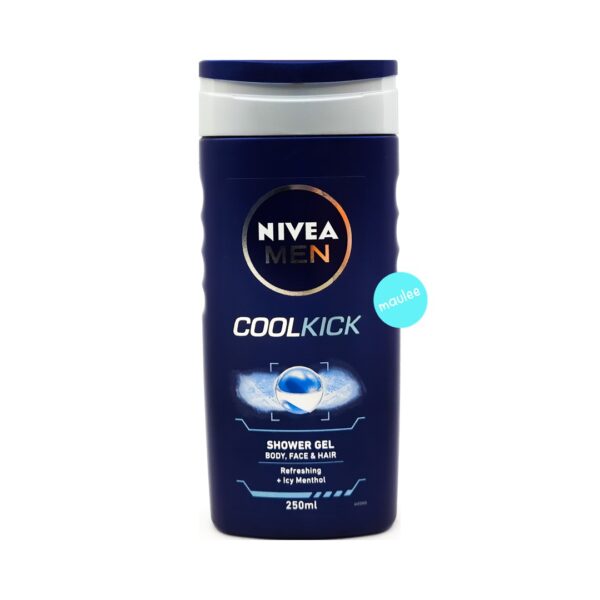 Nivea Men Shower Gel, Cool Kick, 250 ml