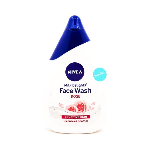 Nivea Milk Delights Rose Facewash, Sensitive Skin, 100 ml