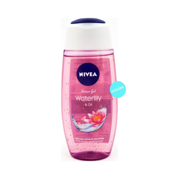 Nivea Shower Gel, Waterlily & Oil, Pink, 250 ml