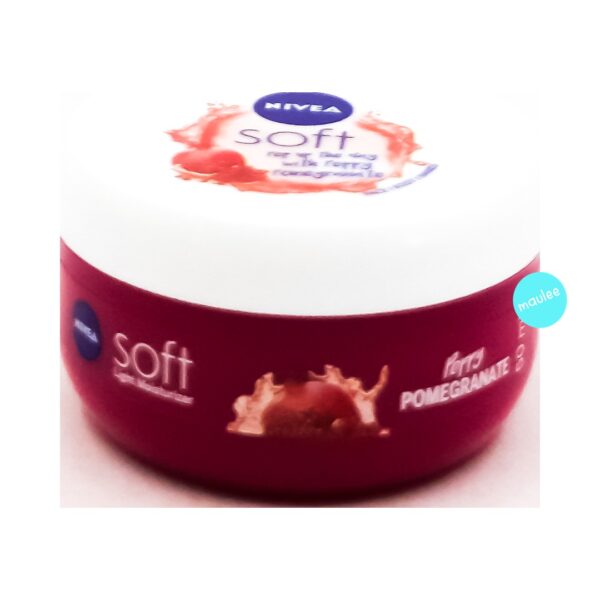 Nivea Soft Light Moisturiser, Peppy Pomegranate, 50 ml