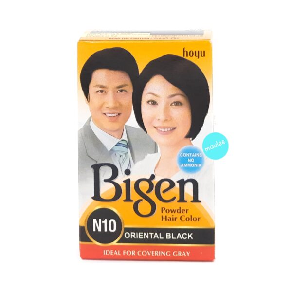 Bigen Powder Hair Color N10 Oriental Black