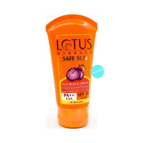 Lotus Herbals Sunscreen SPF 30, 50 gm