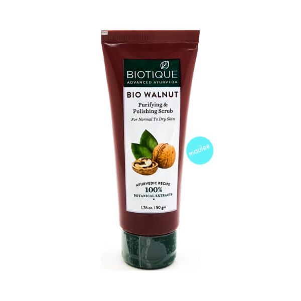 Biotique Bio Walnut Purifying & Polishing Scrub, 50 gm