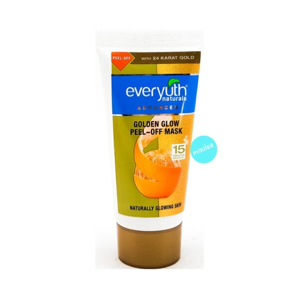 Everyuth Naturals Advanced Golden Glow Peal Off Mask, 90 gm