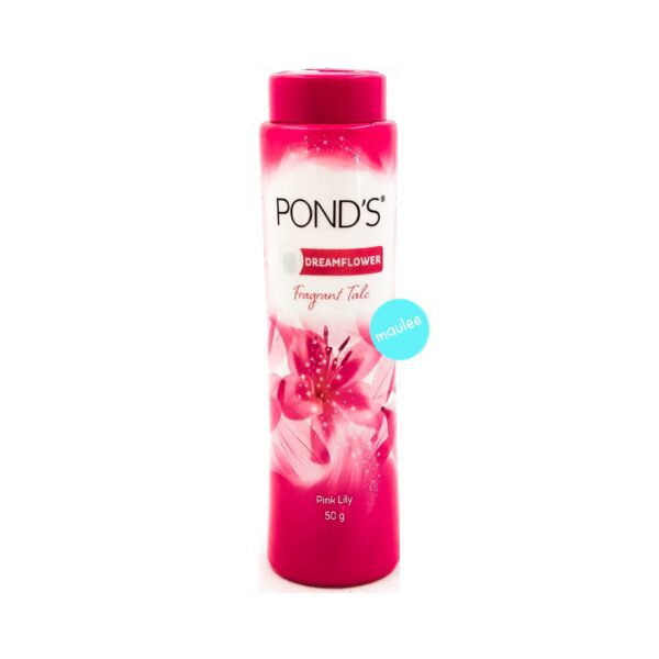 Pond's Dreamflower Fragrant Talc Powder, Pink Lily, 50 gm