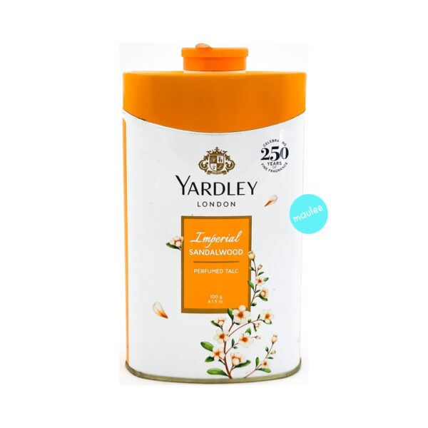 Yardley London Perfumed Talc Powder, Imperial Sandalwood, 100 gm