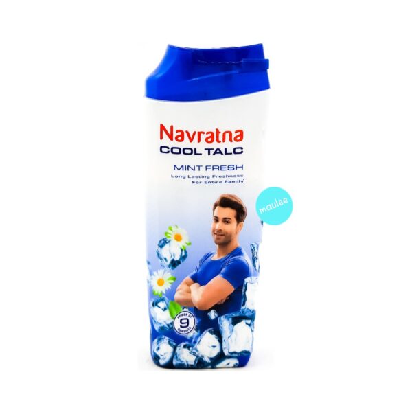 Navratna Cool Talc Powder, Mint Fresh, 50 gm