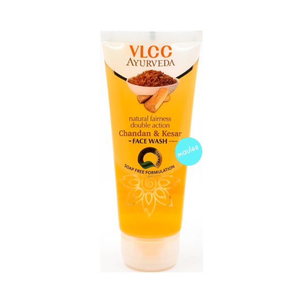 VLCC Ayurveda Chandan & Kesar Facewash, 100 ml