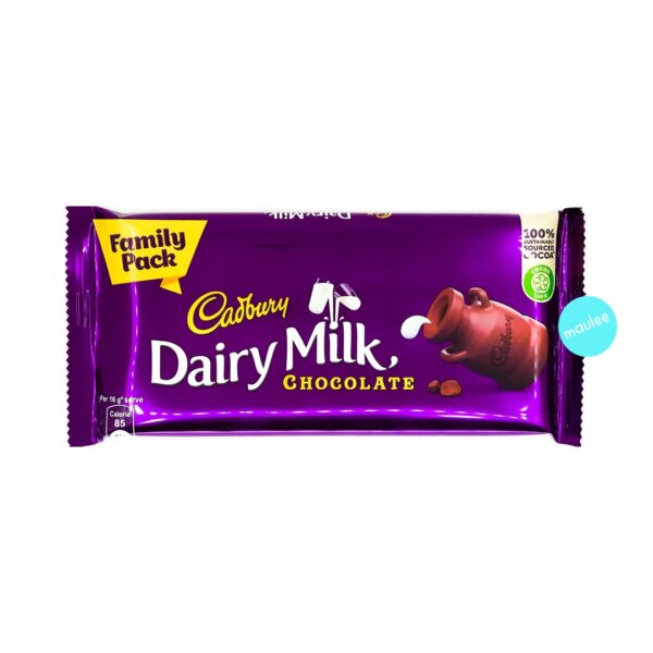 Cadbury Dairy Milk Chocolate Bar, 130 gm