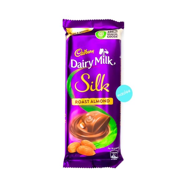 Cadbury Dairy Milk Silk Roast Almond, 143 gm